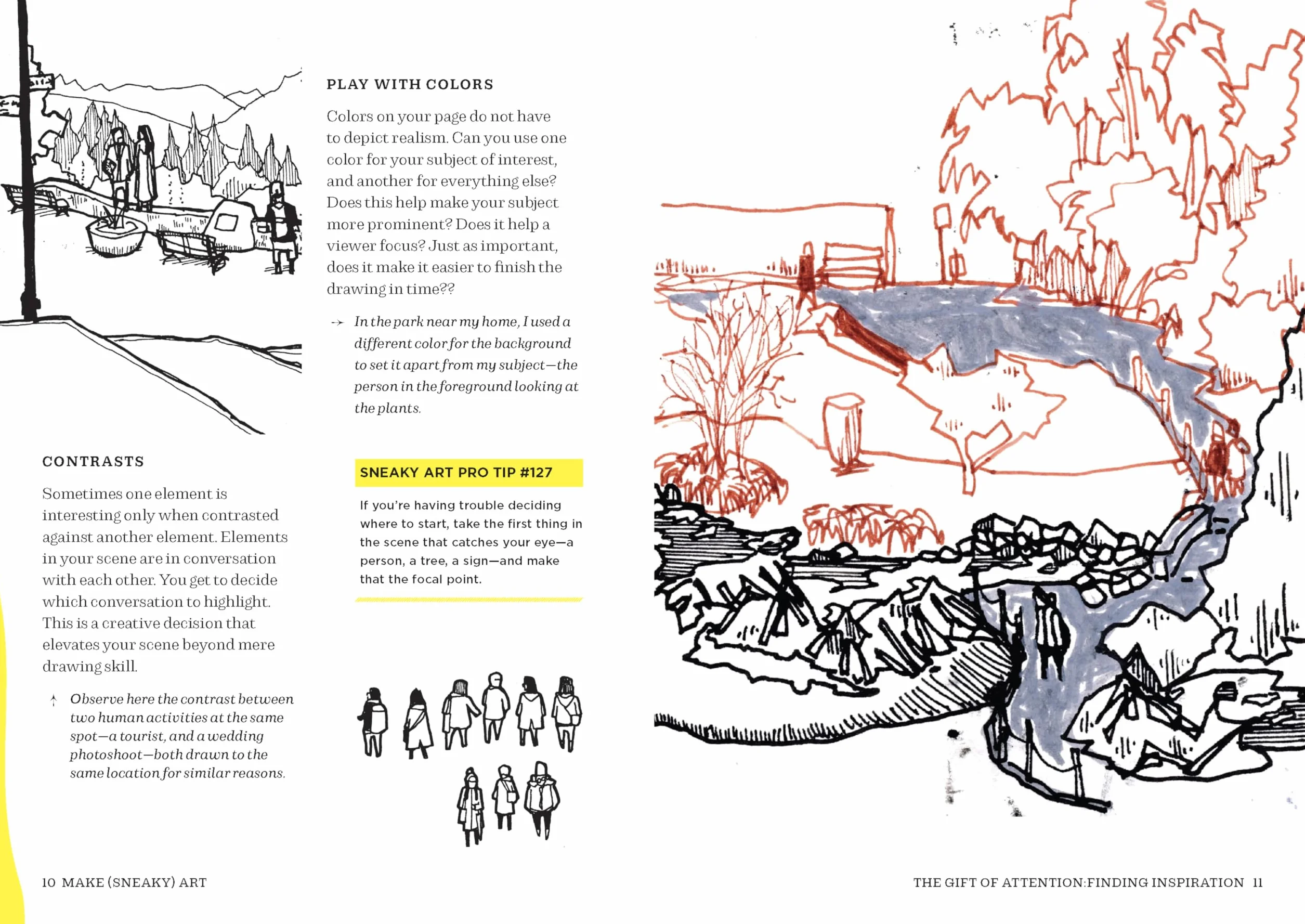 Make (Sneaky) Art: and other ideas to build your sketchbook habit