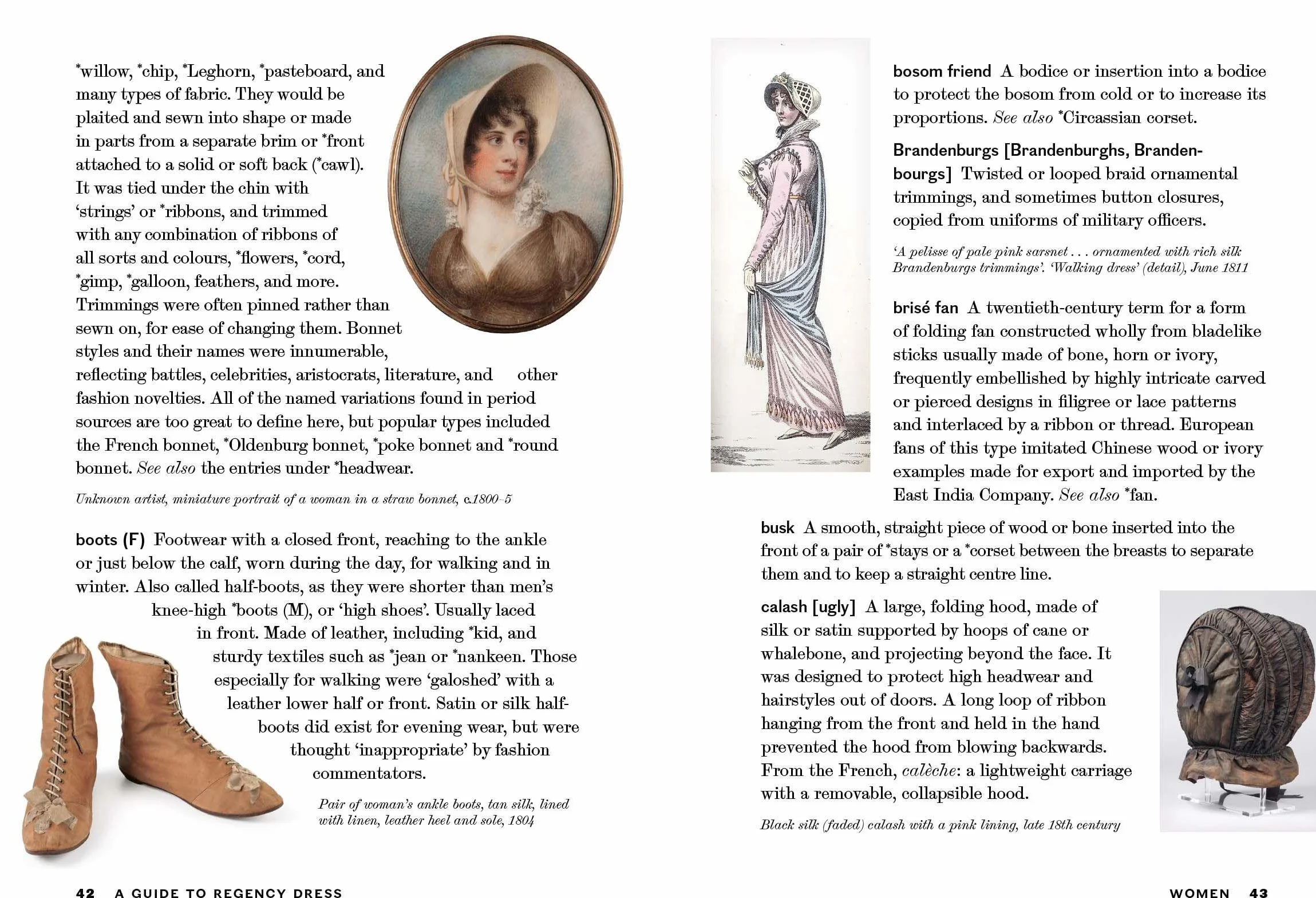 A Guide to Regency Dress : from Corsets and Breeches to Bonnets and Muslins