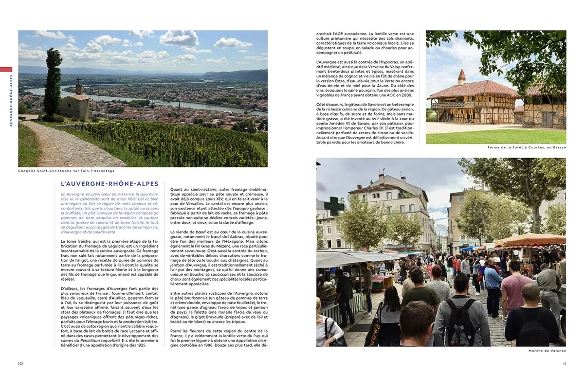 Encyclopédie culinaire des territoires de France
