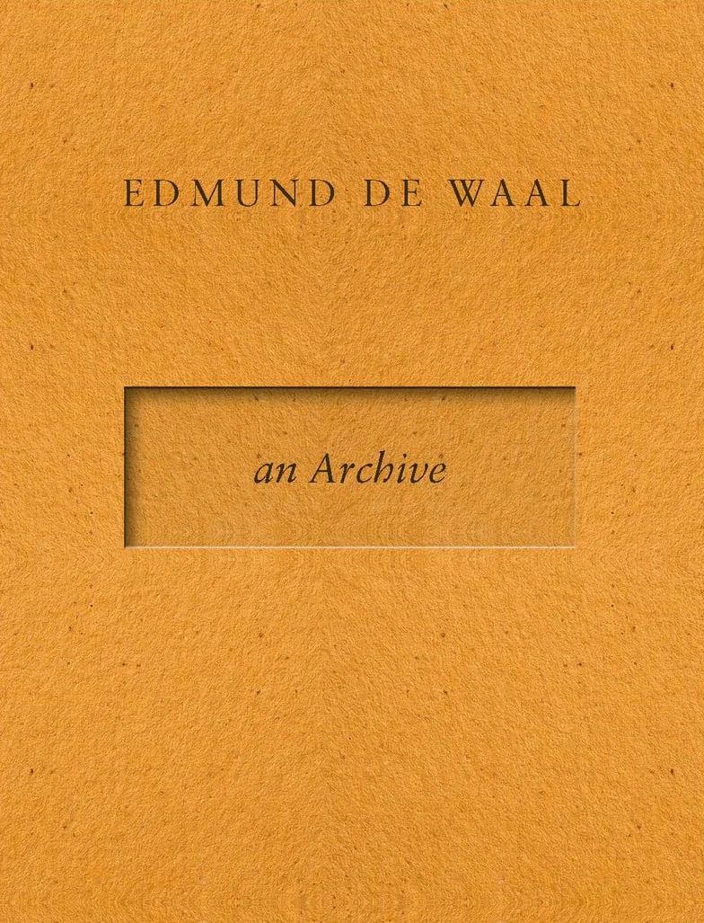 Edmund de Waal - an Archive