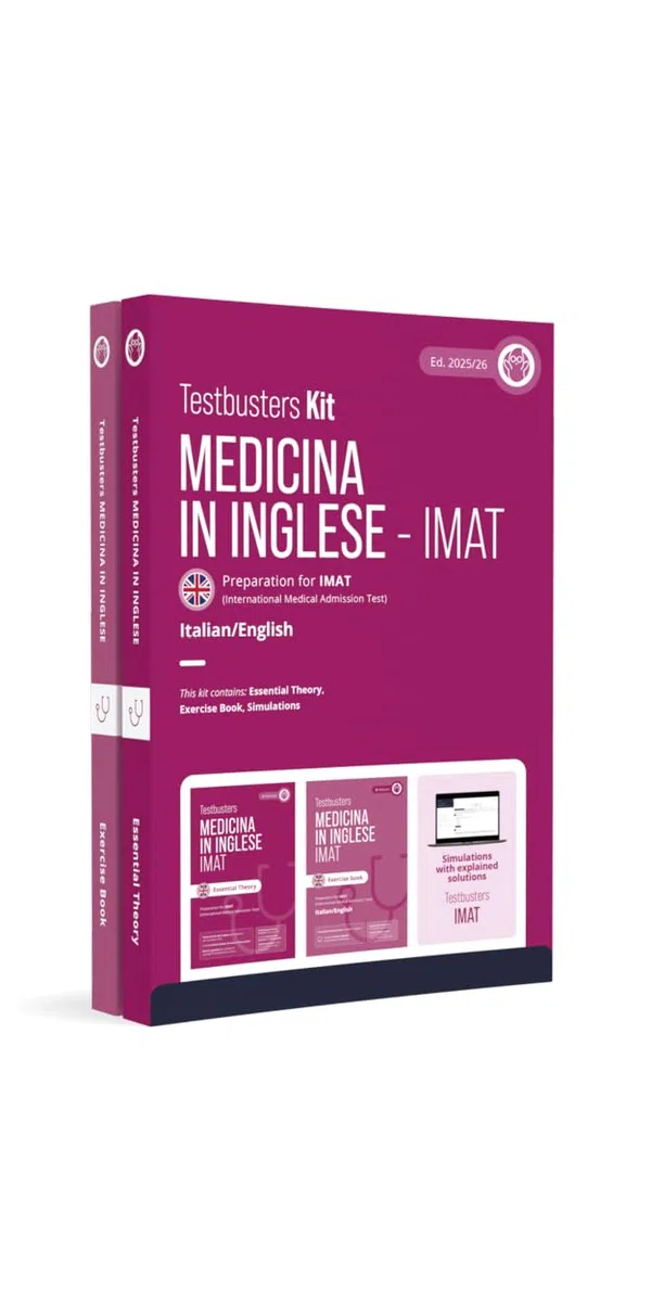 Testbusters. Test di medicina in inglese IMAT. Kit. Preparazione al test IMAT. Con simulazioni commentate