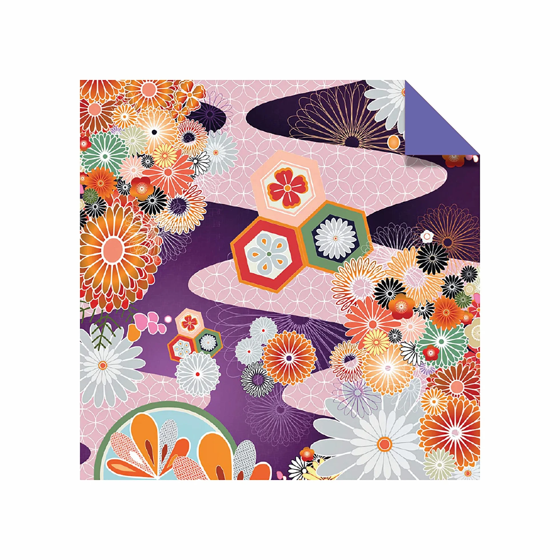Origami Paper Chiyogami Patterns 500 Sheets 6 inches 15cm: High-Quality Origami Sheets Printed with 12 Different Designs: Instructions for 8 Projects Included