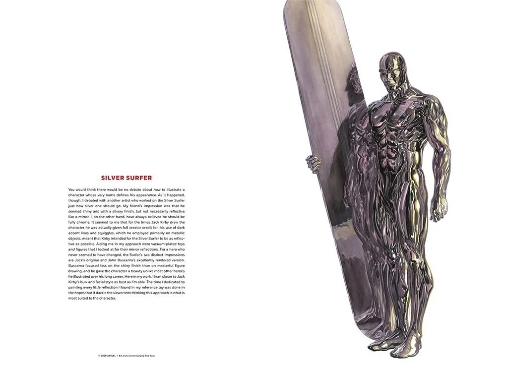 he Alex Ross Marvel Comics Poster Book: Featuring 35 removable, frameable prints plus giant poster