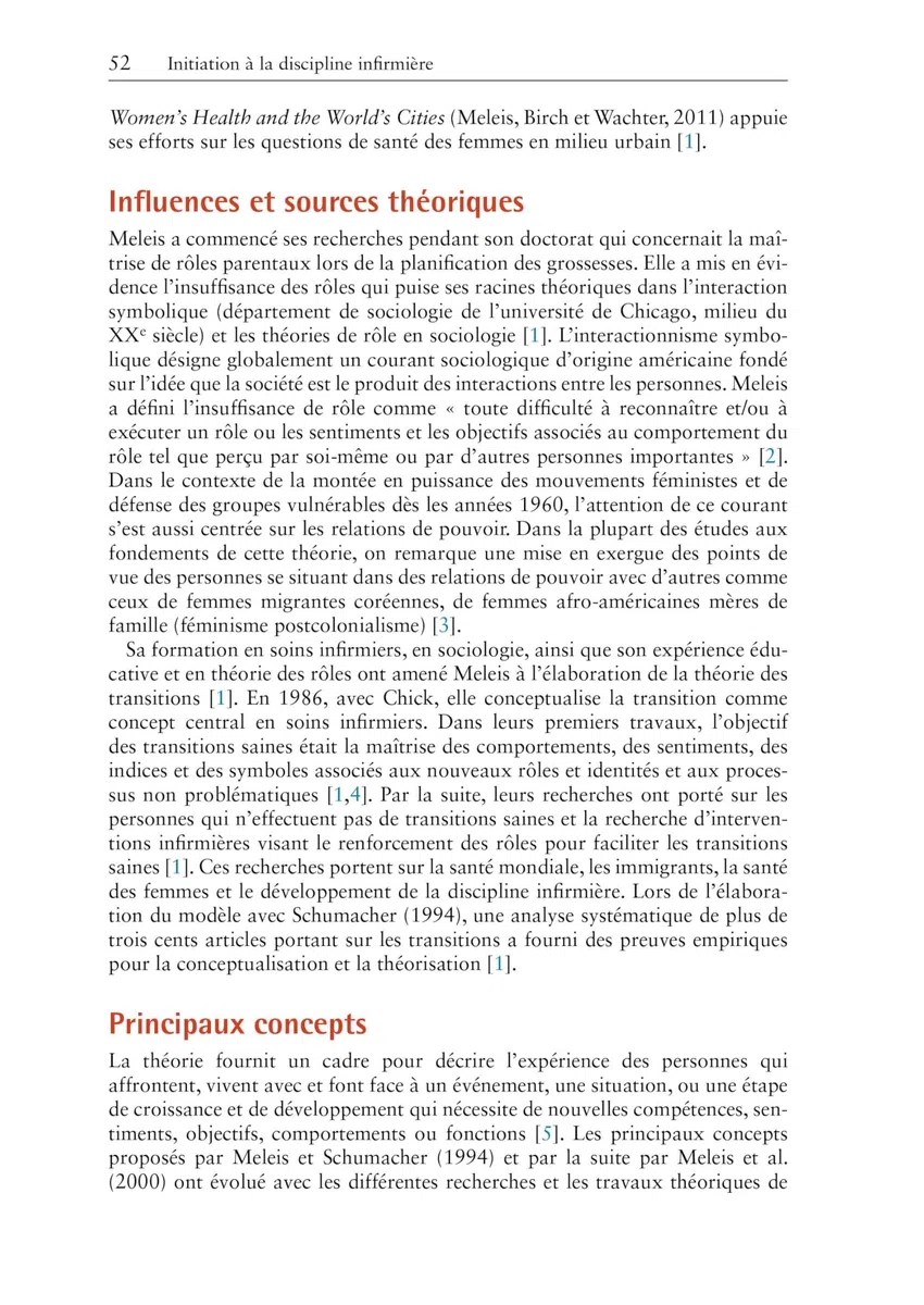 Initiation À La Discipline Infirmière: Une Sélection De Concepts Et Théories En Sciences Infirmières: Une Sélection De Concepts Et Théories En Sciences Infirmières