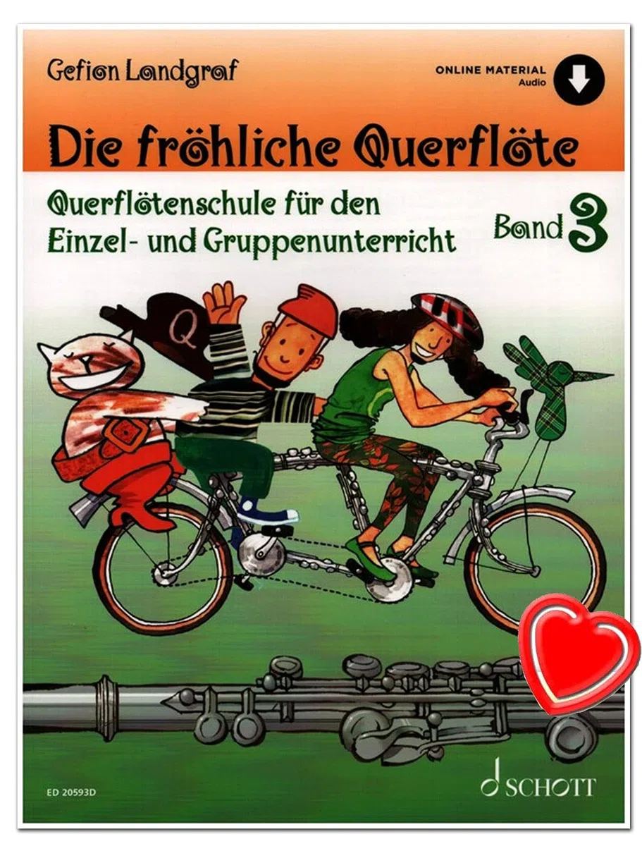 Die allegro flauto traverso Band 3 – Scuola di flauto traverso per lezioni singole e di gruppo – Verlag Schott Music ED20593-50 9783795747633
