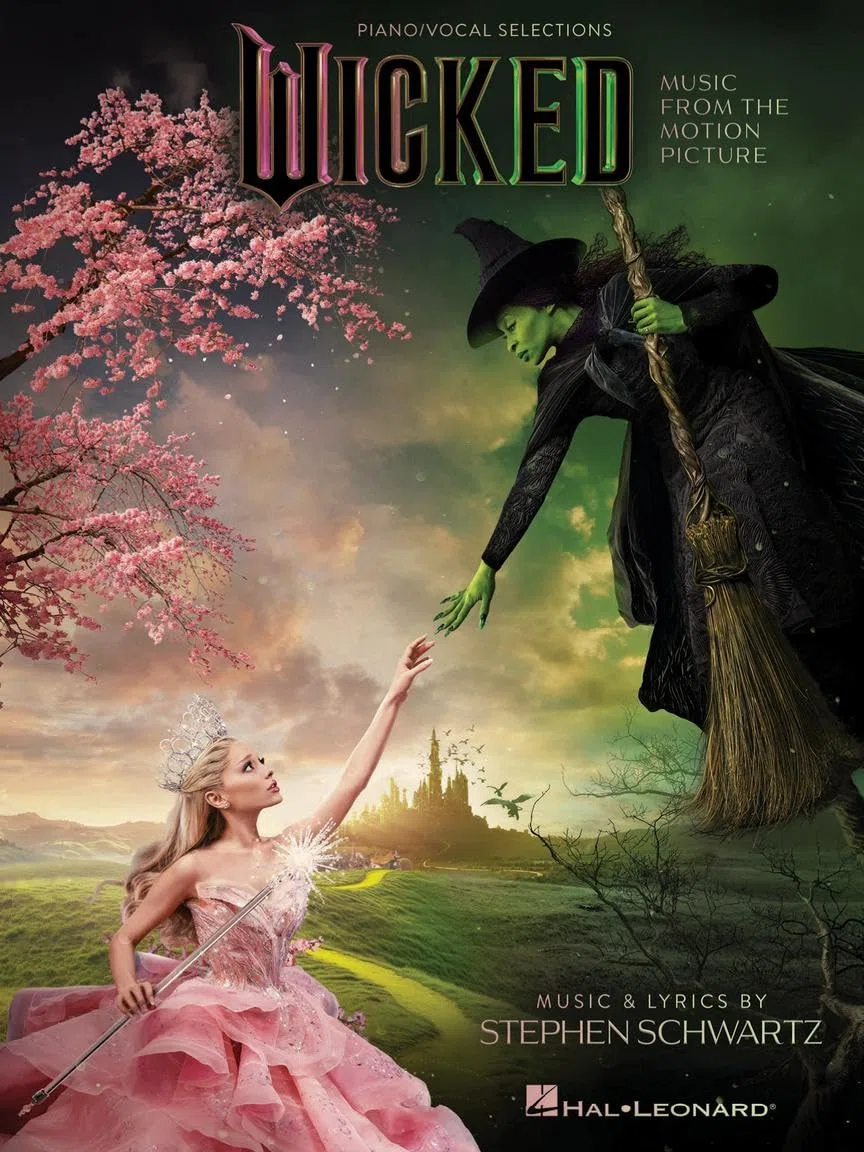 Wicked Piano Vocal Movie Edition Stephen Schwartz | Mittelstufe Klavier Gesang Noten für Schüler Lehrer und Fans Songbook | Musical Theatre Repertoire ... Selections (Melody in the Piano Part