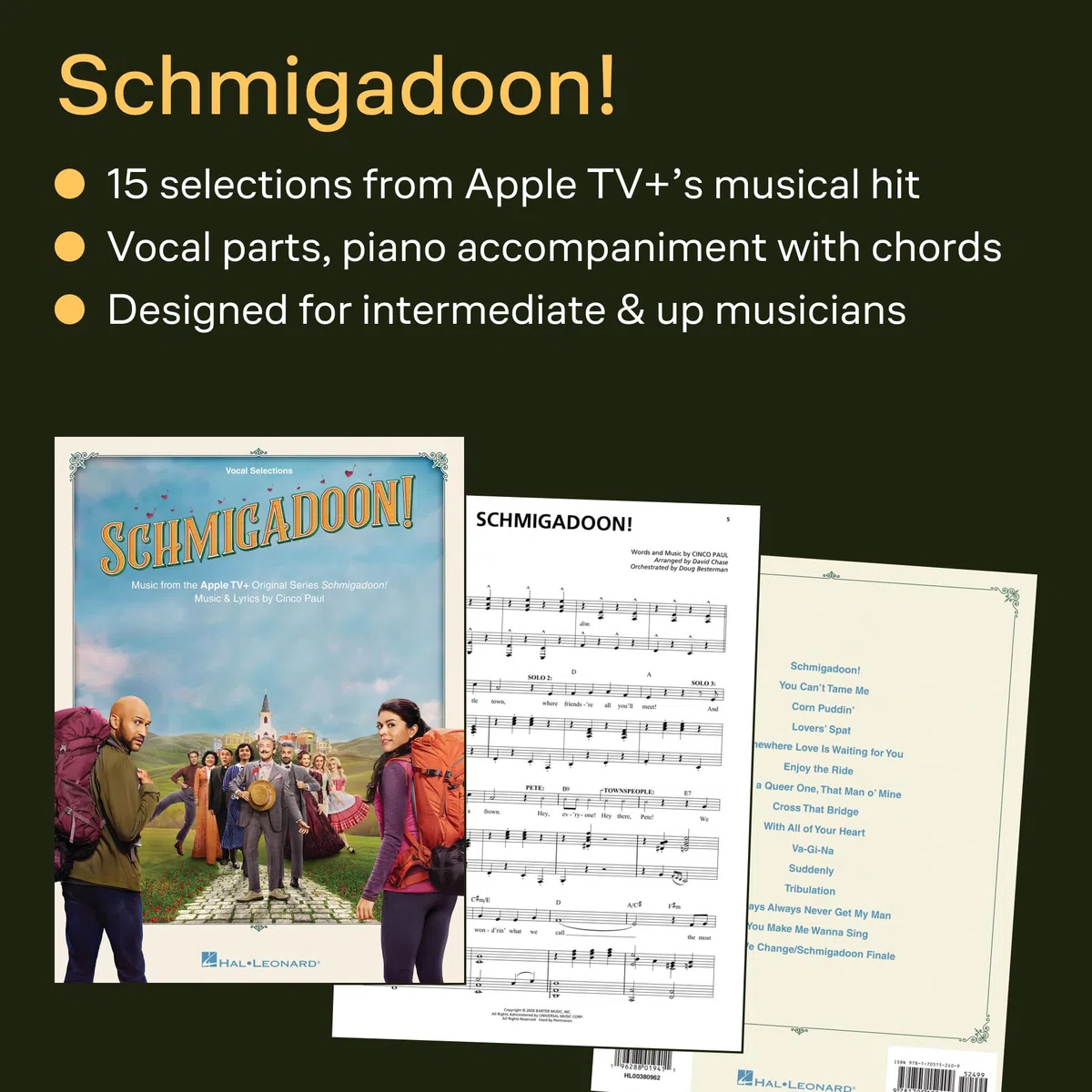 Schmigadoon: Music from the Apple Tv+; Original Series Schmigadoon: Vocal Selections