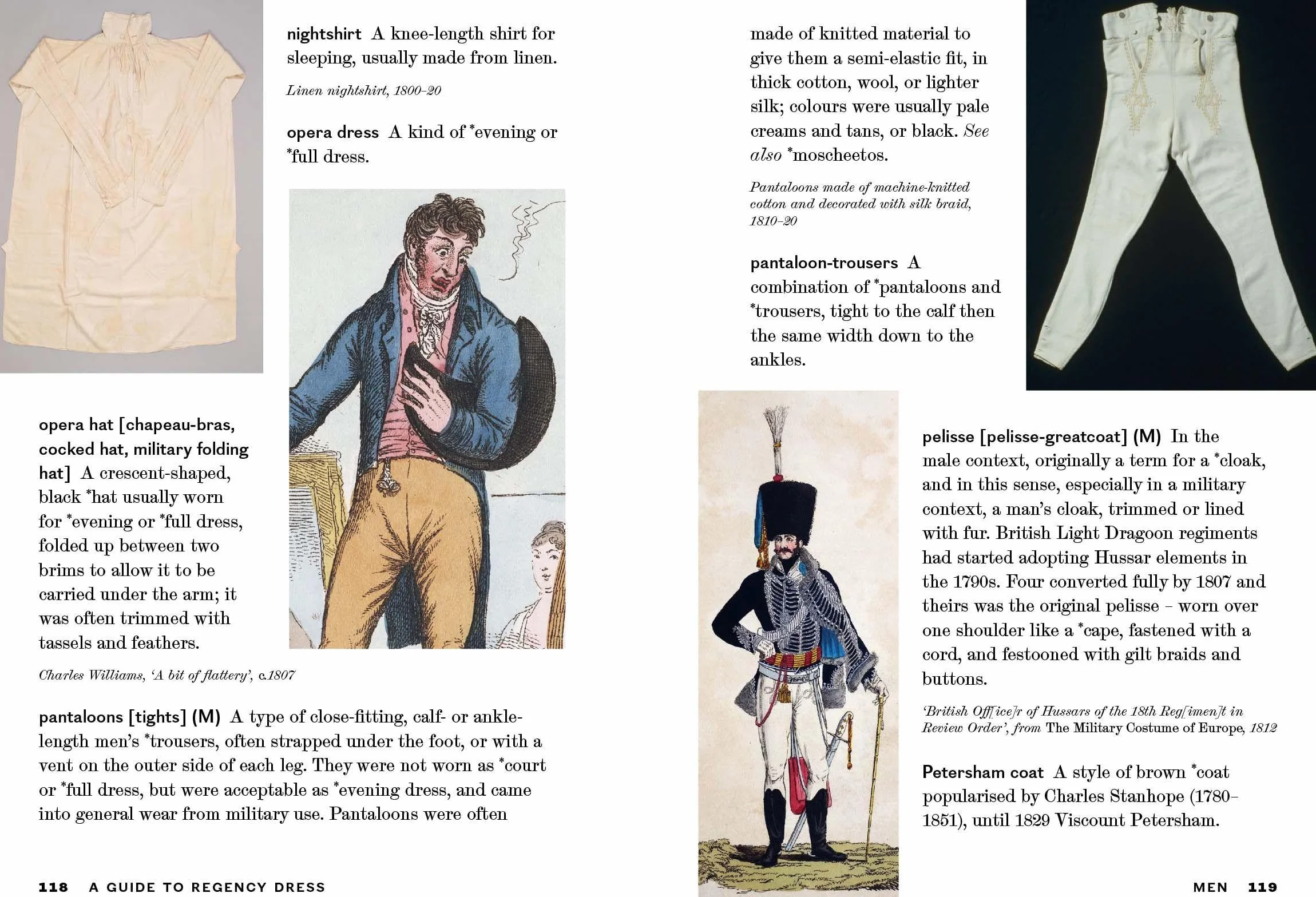 A Guide to Regency Dress : from Corsets and Breeches to Bonnets and Muslins