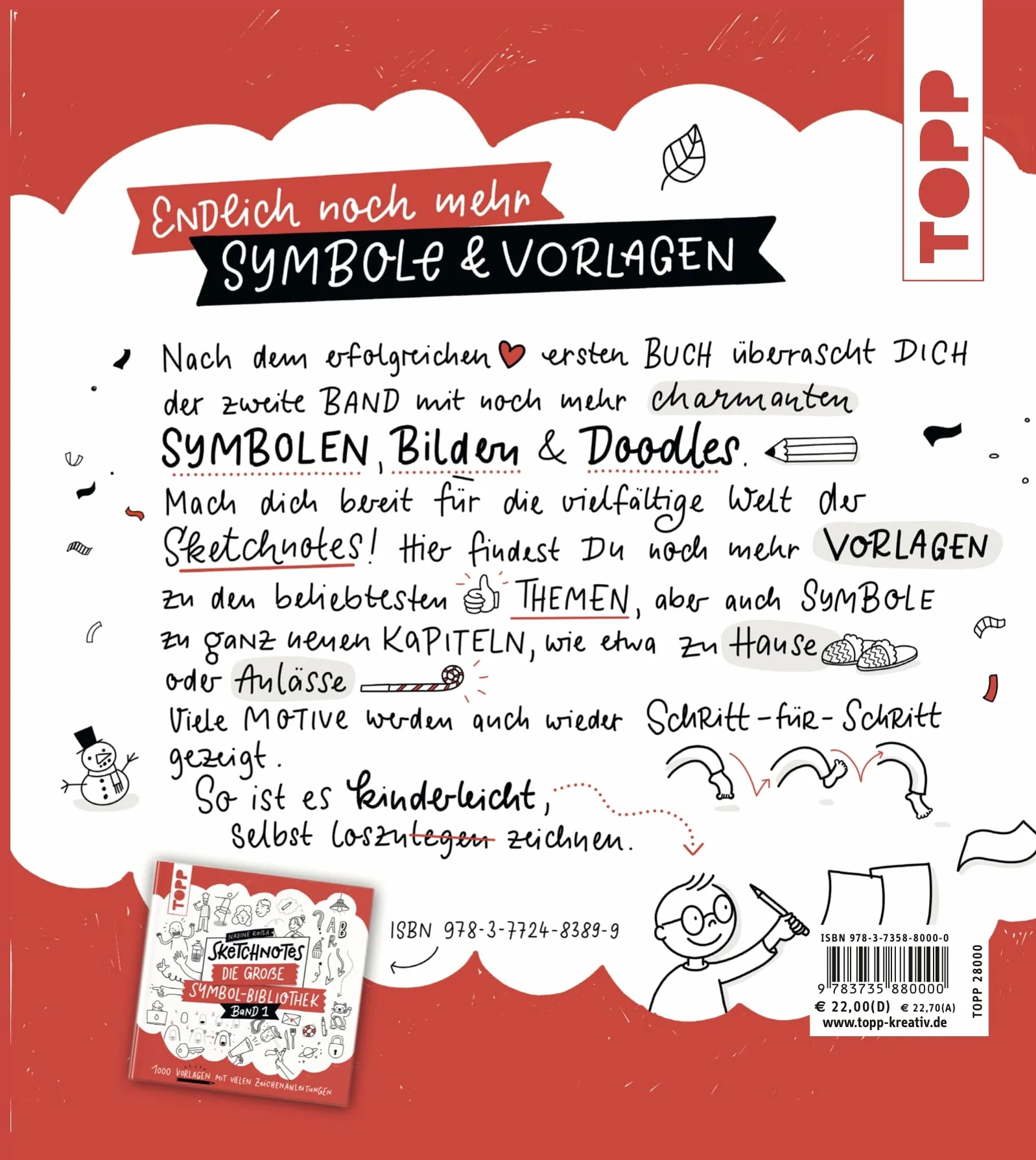Sketchnotes. Die große Symbol-Bibliothek. Band 2.: 1.000 neue Vorlagen mit vielen Zeichenanleitungen