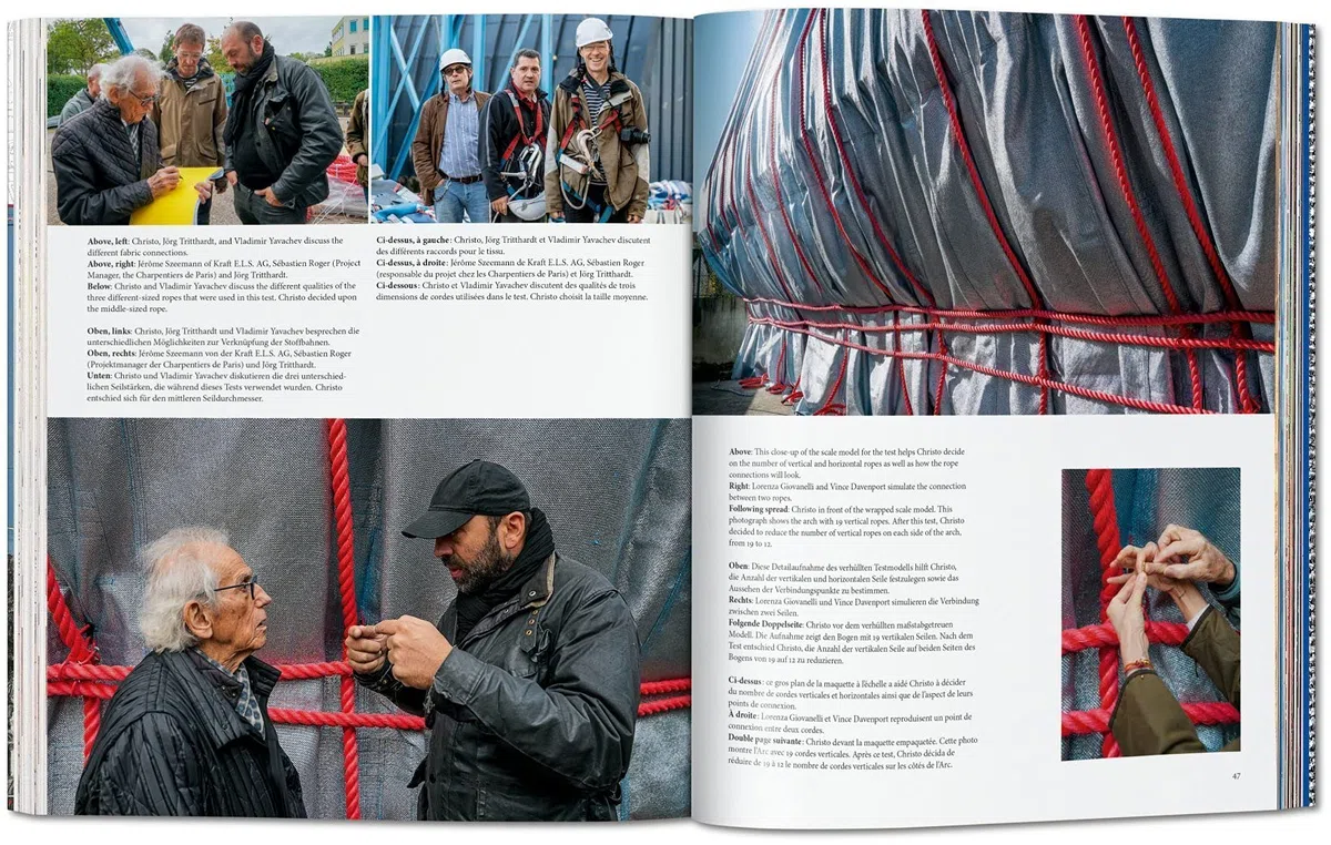 Christo and Jeanne-Claude. L'Arc de Triomphe, wrapped. Paris 1961-2021. Ediz. inglese, francese e tedesca. Advance edition