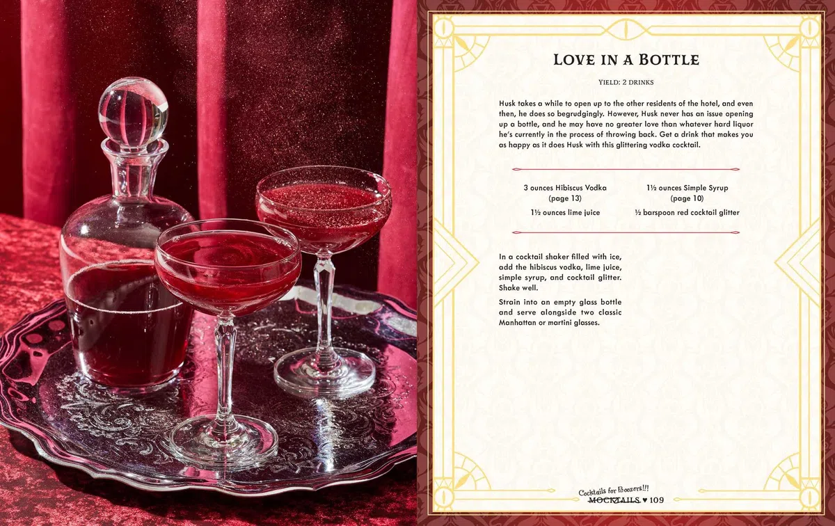 The Hazbin Hotel Bar Book: Drinks and Snacks for Wayward Sinners