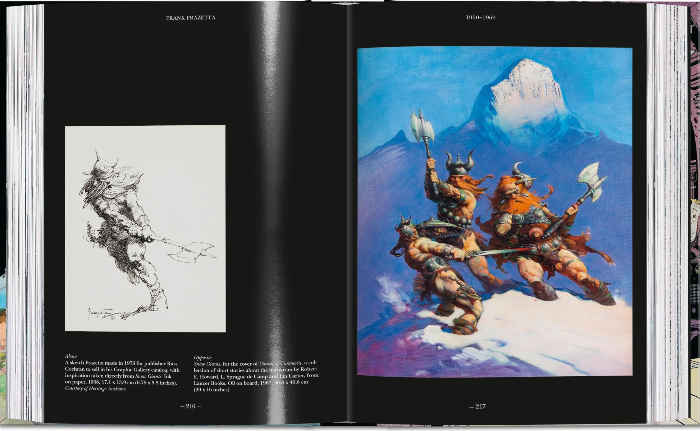 The Fantastic Worlds of Frank Frazetta: 45th Ed.