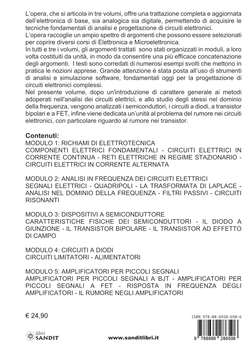 Elettronica generale. Per gli Ist. tecnici e professionali (Vol. 1)