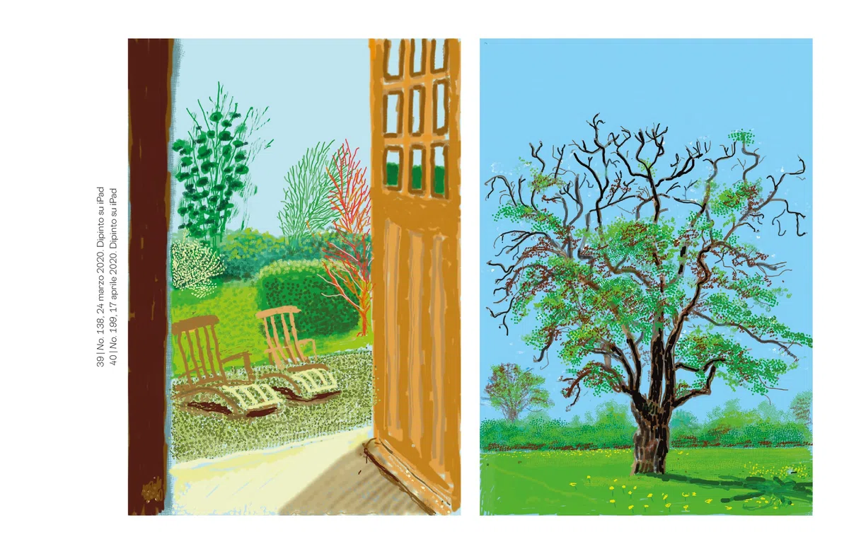 David Hockney. L'arrivo della primavera, Normandia. Ediz. a colori