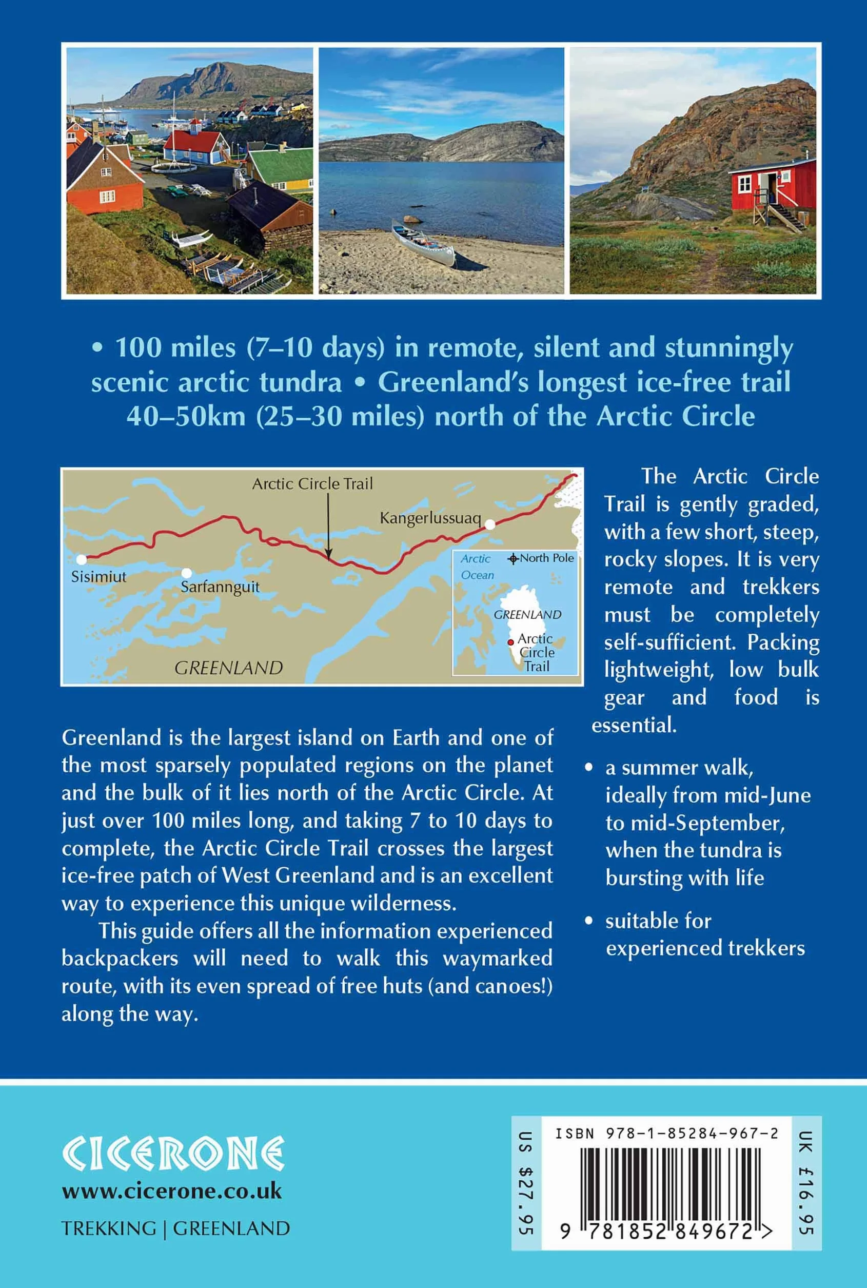 Cicerone Trekking in Greenland: The Arctic Circle Trail [Lingua Inglese]