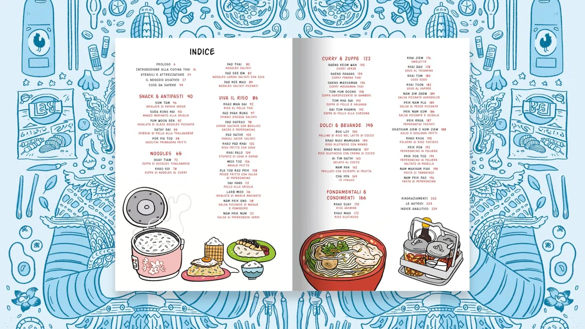 Thai. Un libro di cucina a fumetti