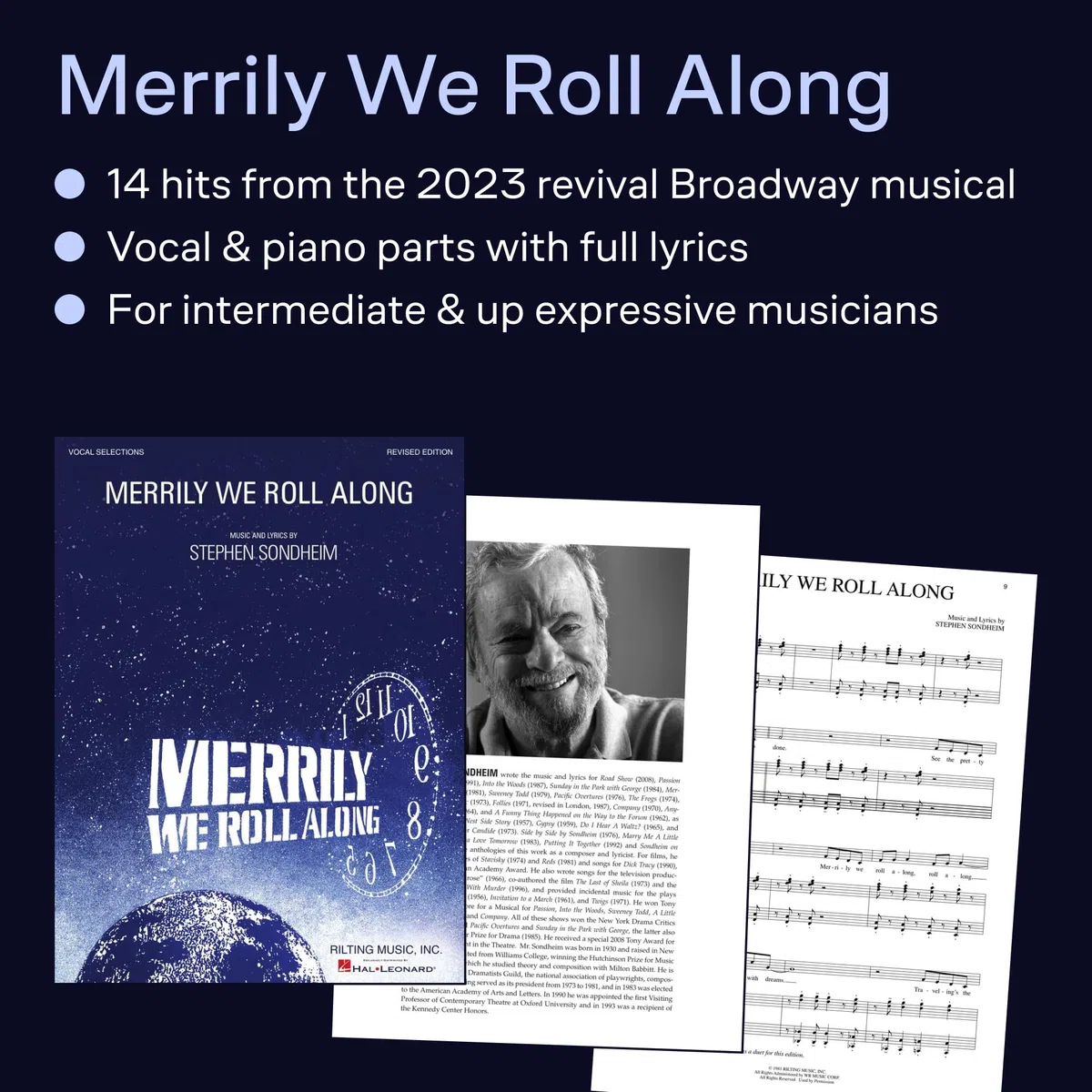 Merrily We Roll Along: Vocal Selections