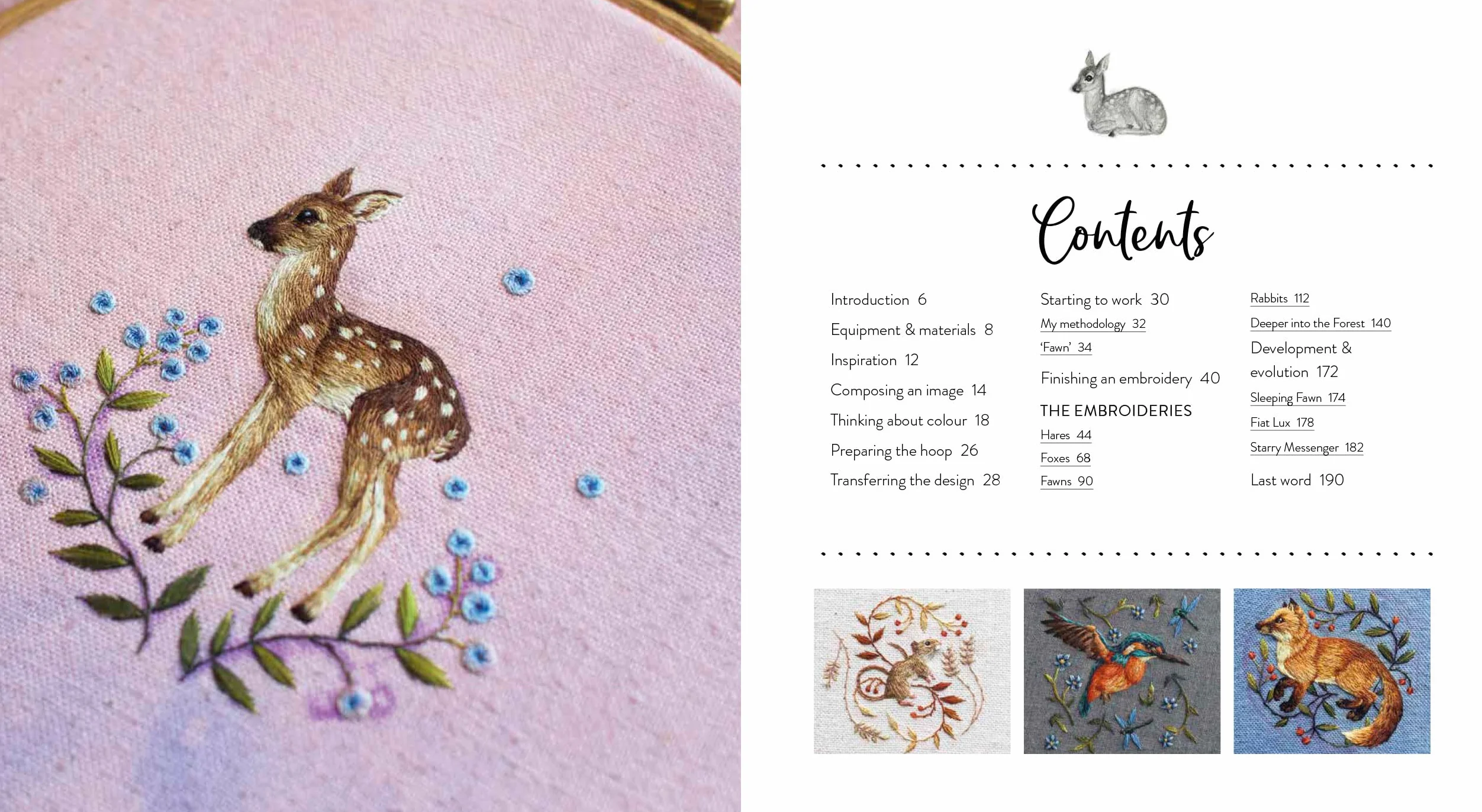 Chloe Giordano Needlepainted Woodland Animals: Exquisite Embroidered Art