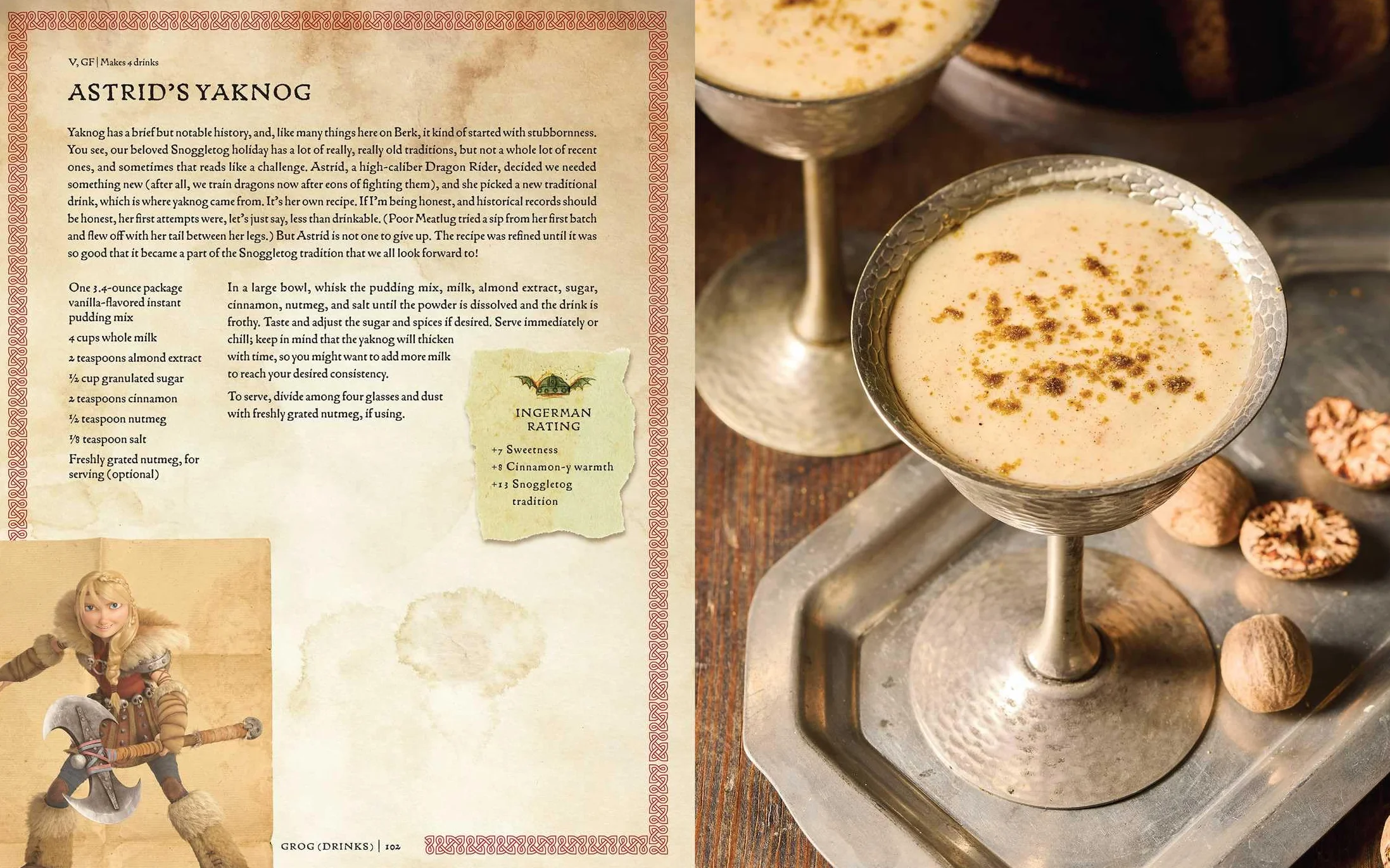 DreamWorks Dragons: Recipes from the Isle of Berk [Official Cookbook] : A Book of Feasts, Drinks, Desserts . . . and Dragons