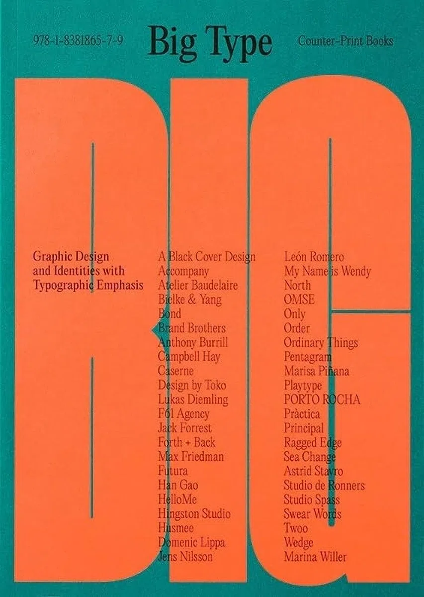 Big type: Graphic Design and Identities with Typographic Emphasis
