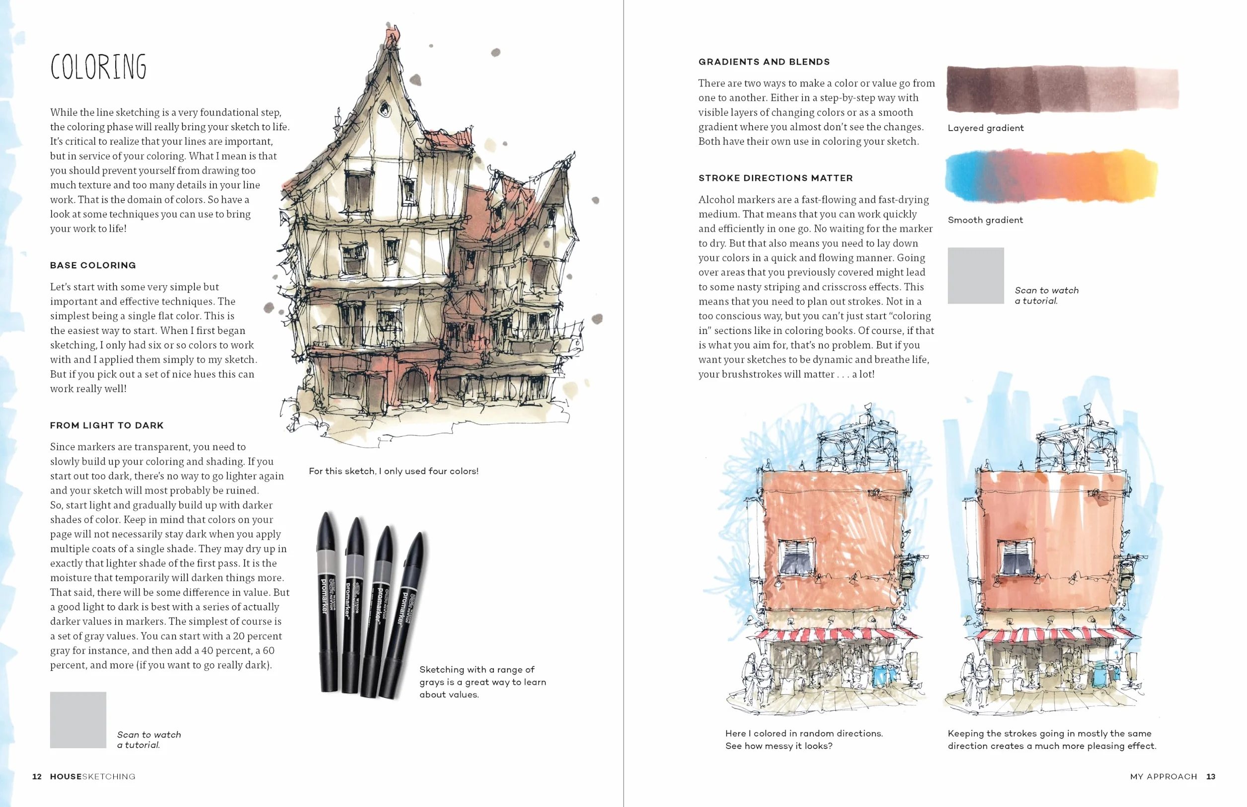 Housesketching: Learn to Create Energetic and Expressive Architectural Drawings