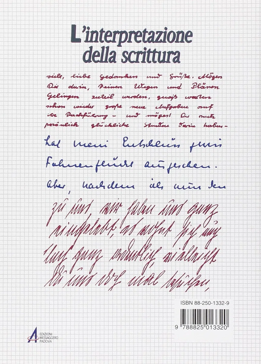 L'interpretazione della scrittura