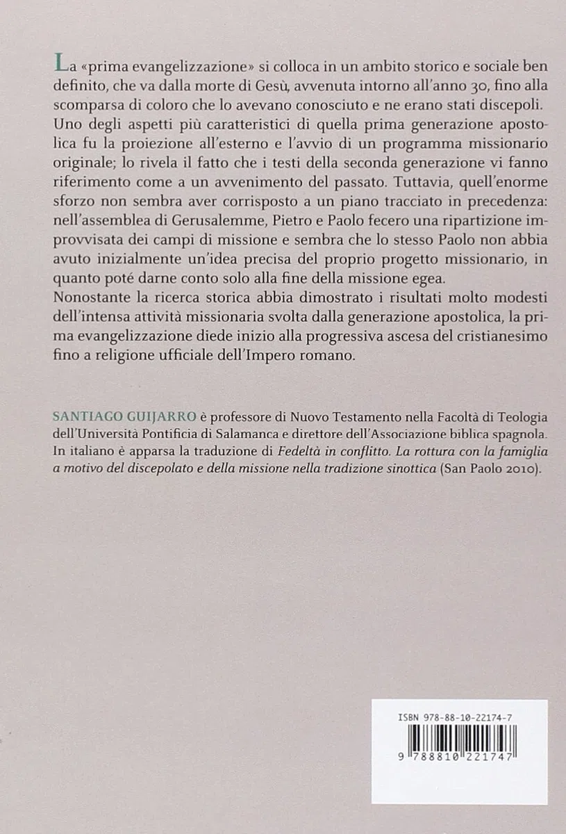 La prima evangelizzazione nella Chiesa delle origini