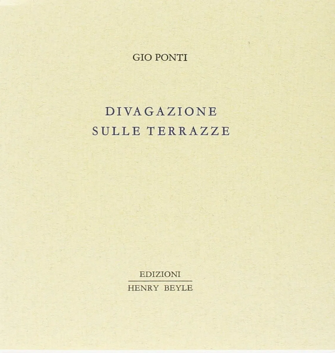 Divagazione sulle terrazze
