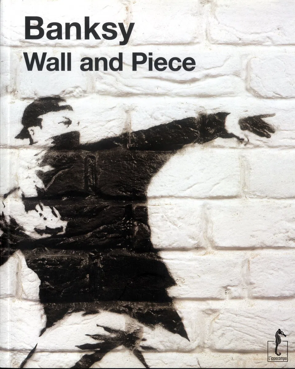 Banksy. Wall and piece: 21 x 26 cm