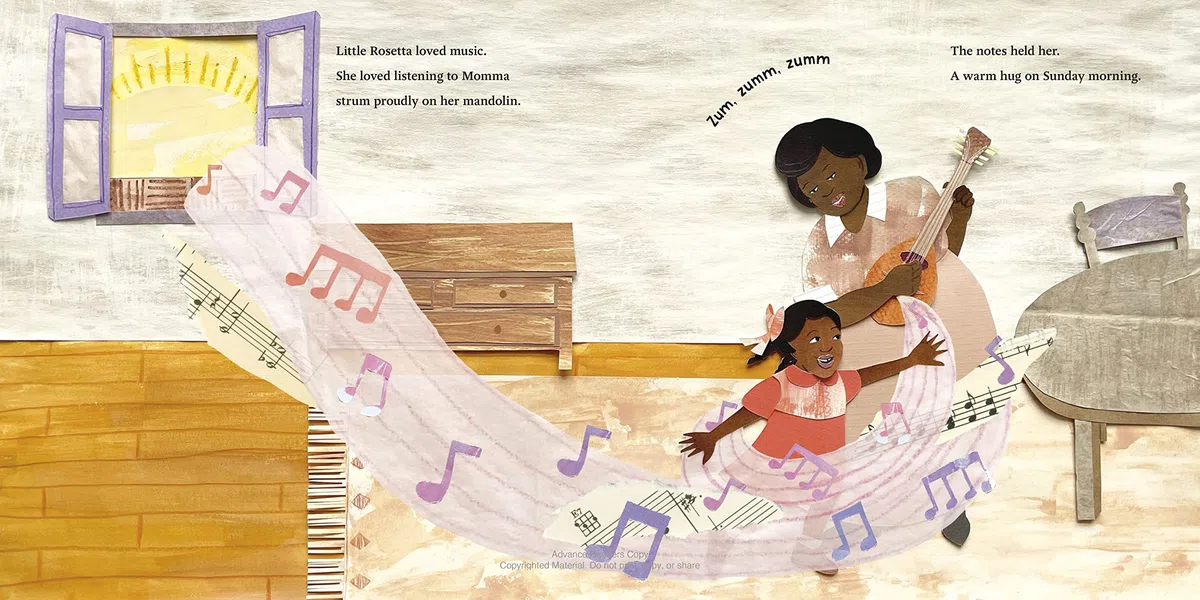 Little Rosetta and the Talking Guitar: The Musical Story of Sister Rosetta Tharpe, the Woman Who Invented Rock and Roll