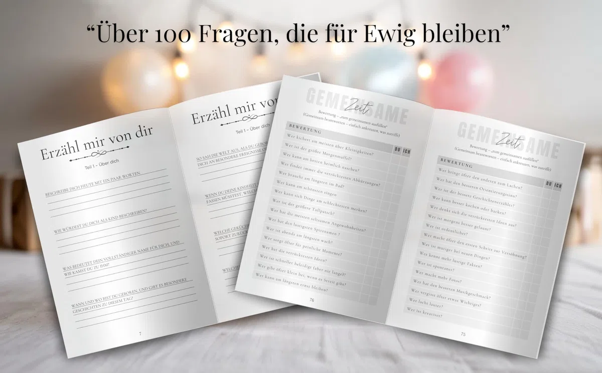 Mama, erzähl mir von dir – Das Mama Geschenk Buch: Das Ausfüllbuch für Mamas zu Muttertag, Geburtstag, Weihnachten oder einfach so – mit Platz für Erinnerungen, Fotos und Bonusteil für gemeinsame Zeit