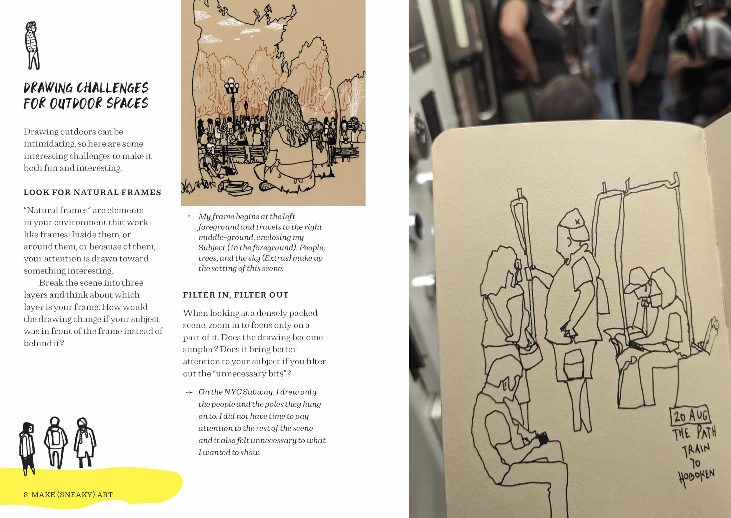 Make (Sneaky) Art: and other ideas to build your sketchbook habit