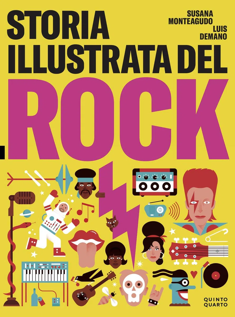 Storia illustrata del rock. Ediz. a colori