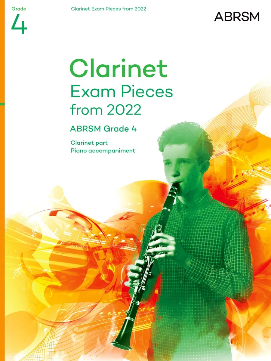 Clarinet Exam Pieces from 2022, ABRSM Grade 4: Selected from the syllabus from 2022. Score & Part, Audio Downloads