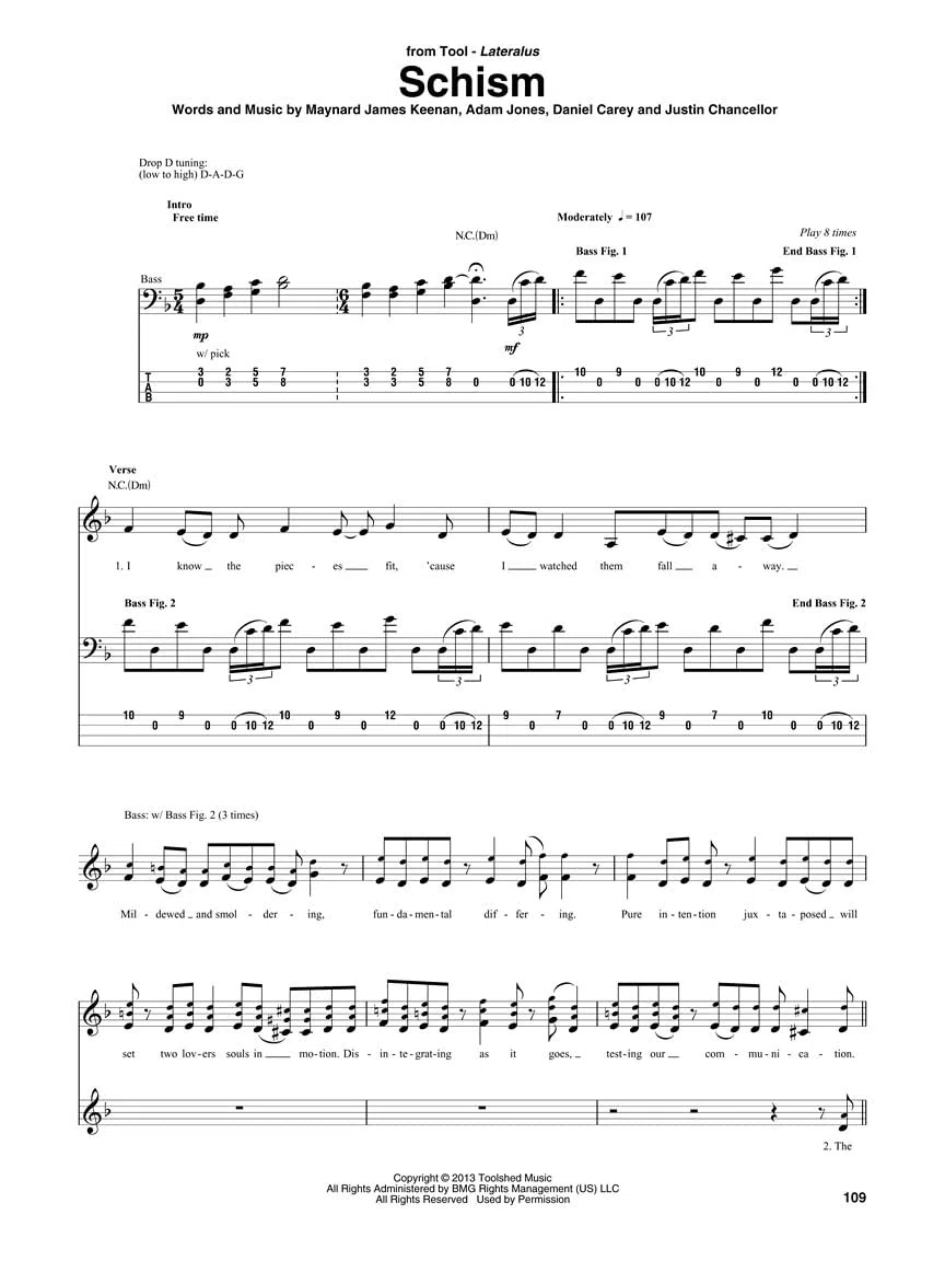 Best of Bass Tab.: Bass Recorded Versions