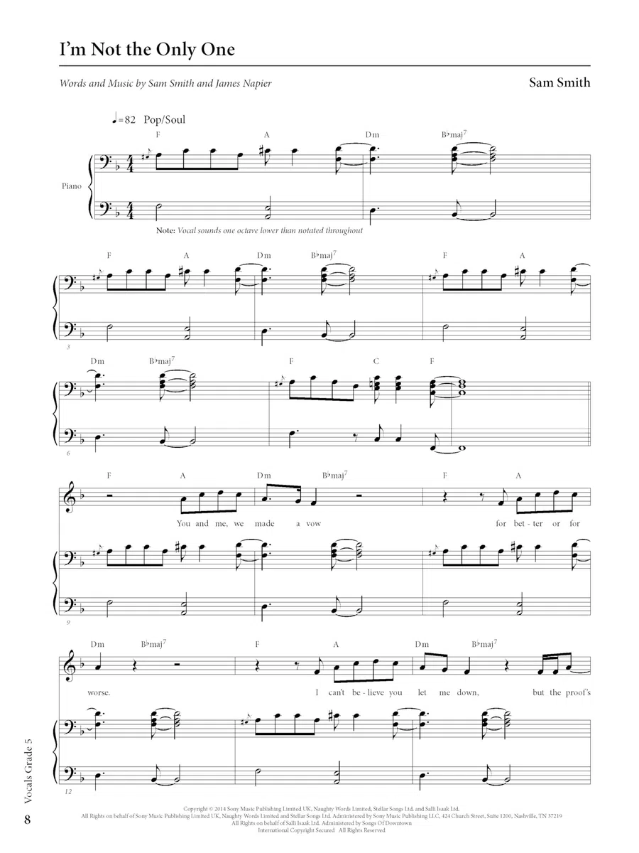 Rockschool Vocals Grade 5 (2021)