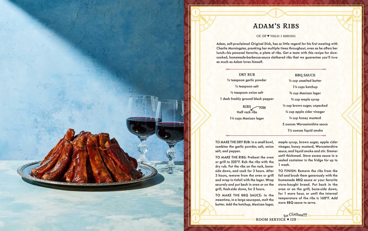 The Hazbin Hotel Bar Book: Drinks and Snacks for Wayward Sinners