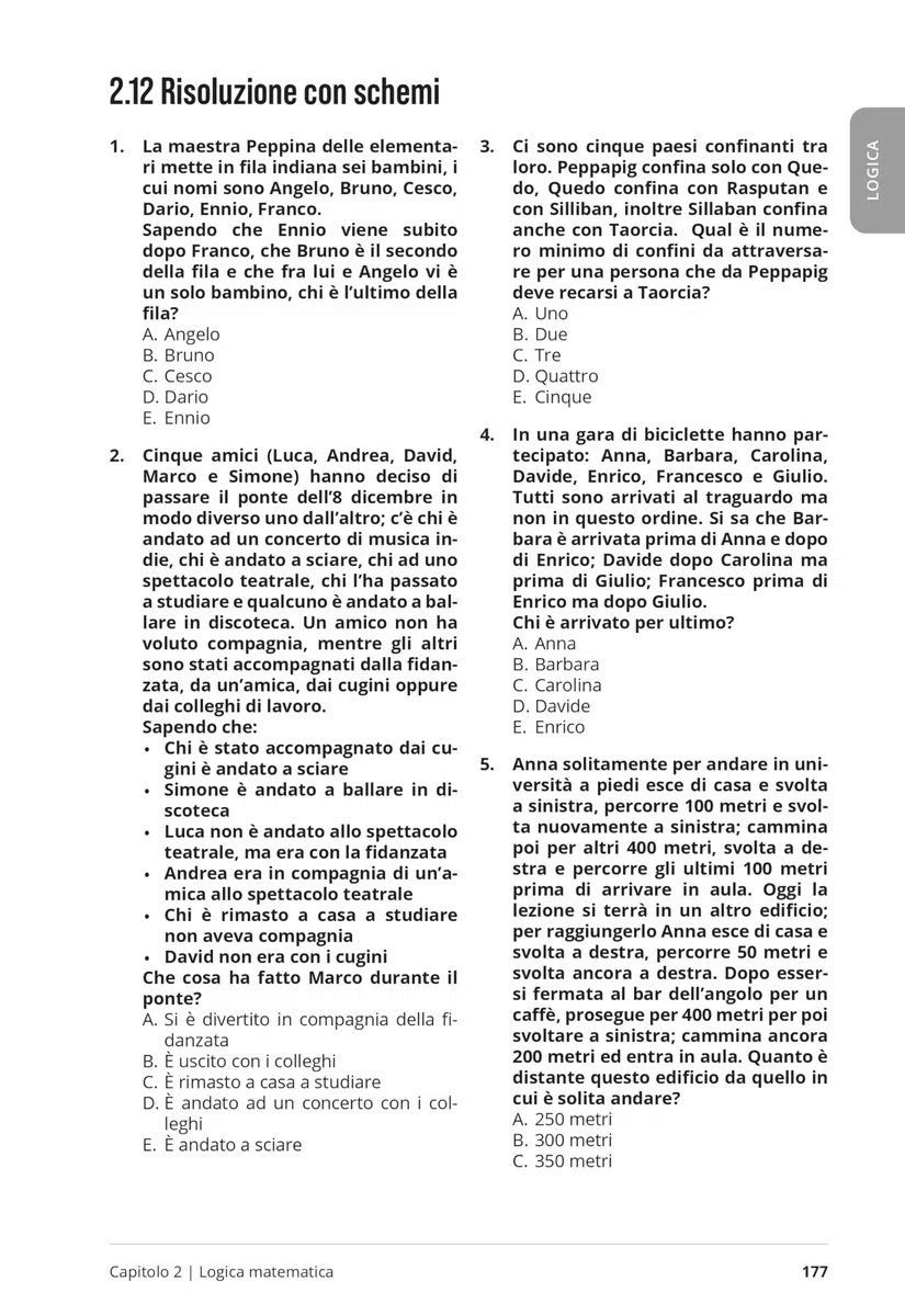 Testbusters TOLC-E. Eserciziario commentato