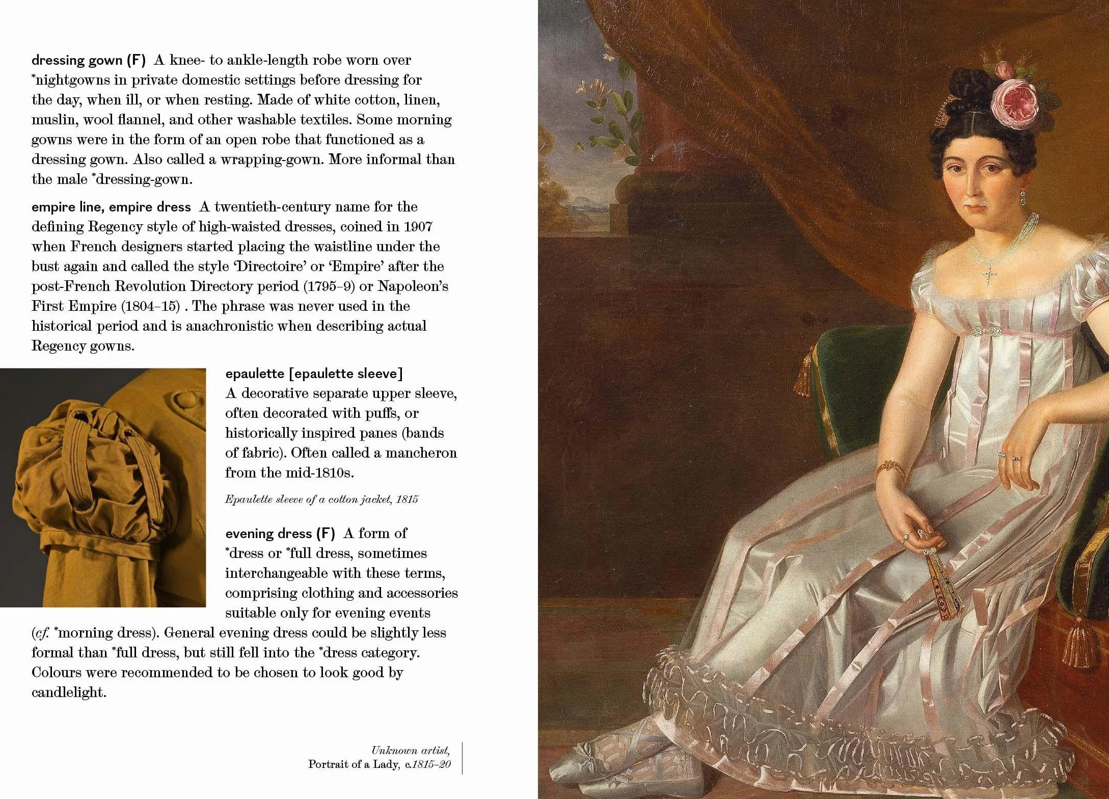 A Guide to Regency Dress : from Corsets and Breeches to Bonnets and Muslins