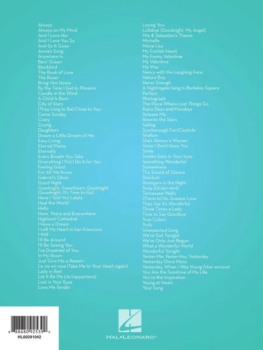 101 Most Beautiful Songs+LIBRO
