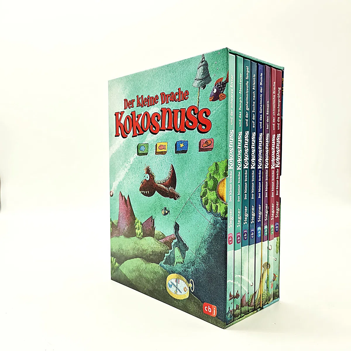 Der kleine Drache Kokosnuss - Jubiläums-Schuber: 8 Bände im Schuber