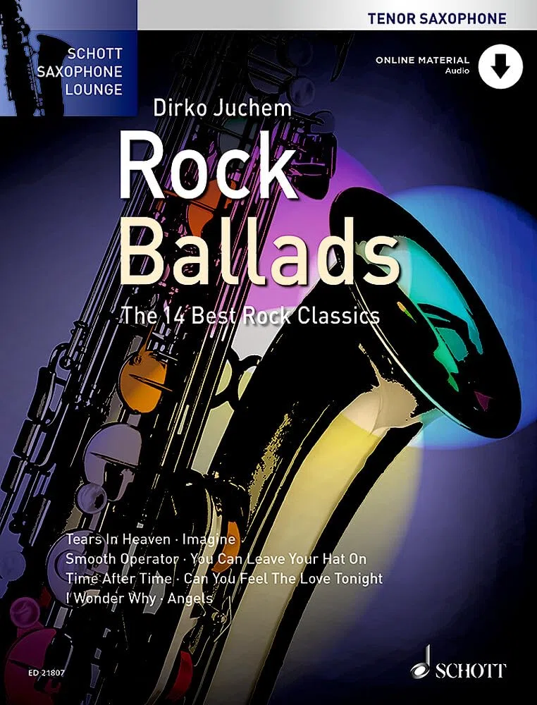 Rock Ballads: The 14 Best Rock Classics. tenor saxophone.