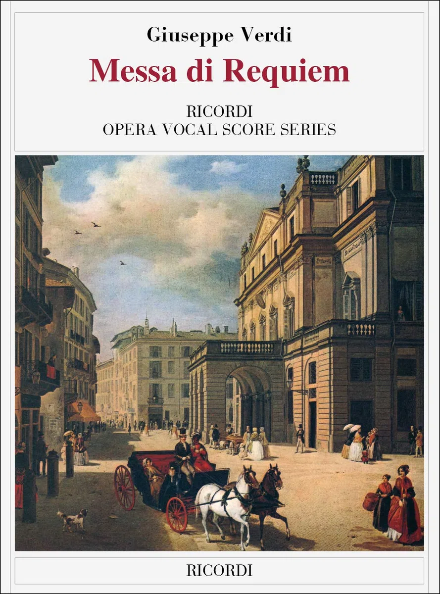 Giuseppe Verdi: Messa di Requiem | spartito per canto e pianoforte | riduzione vocale con testi latino e inglese | partitura completa per studio e interpretazione | repertorio romantico