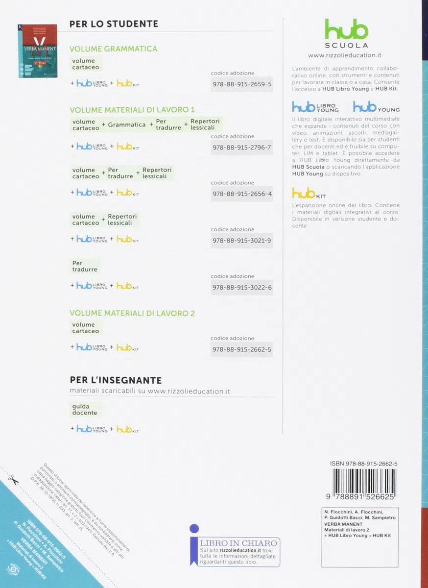 Verba manent. Per le Scuole superiori. Con e-book. Con 2 espansioni online. Esercizi (Vol. 2)