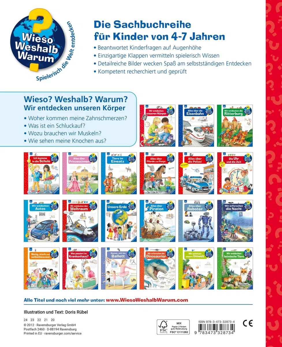 Wieso? Weshalb? Warum?, Band 1: Wir entdecken unseren Körper