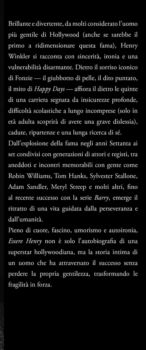 Essere Henry. Il Fonzie e oltre...