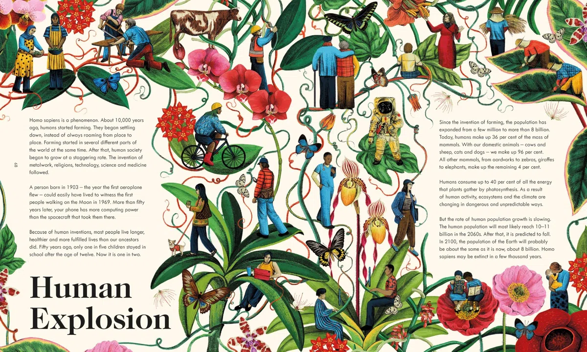 The Wonder of Life on Earth : A beautifully illustrated story of our planet, evolution and you, by the winner of the Royal Society Science Book Prize