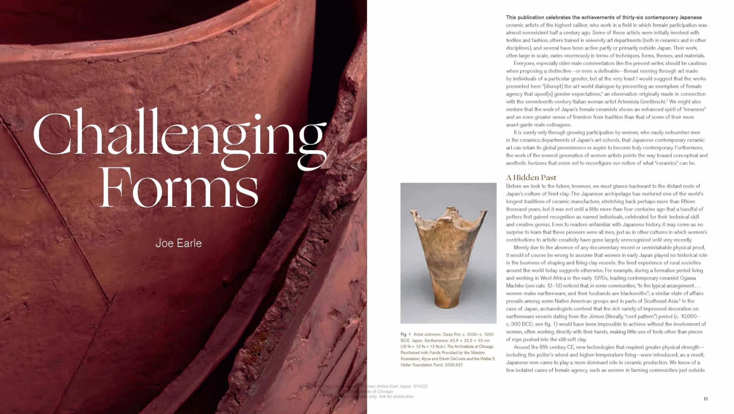 Radical Clay: Contemporary Women Artists from Japan