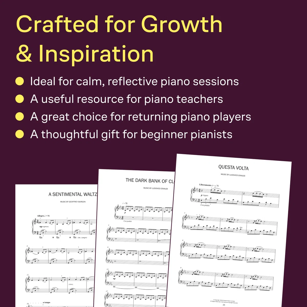Easy Contemporary Pieces: For Solo Piano [Lingua inglese]