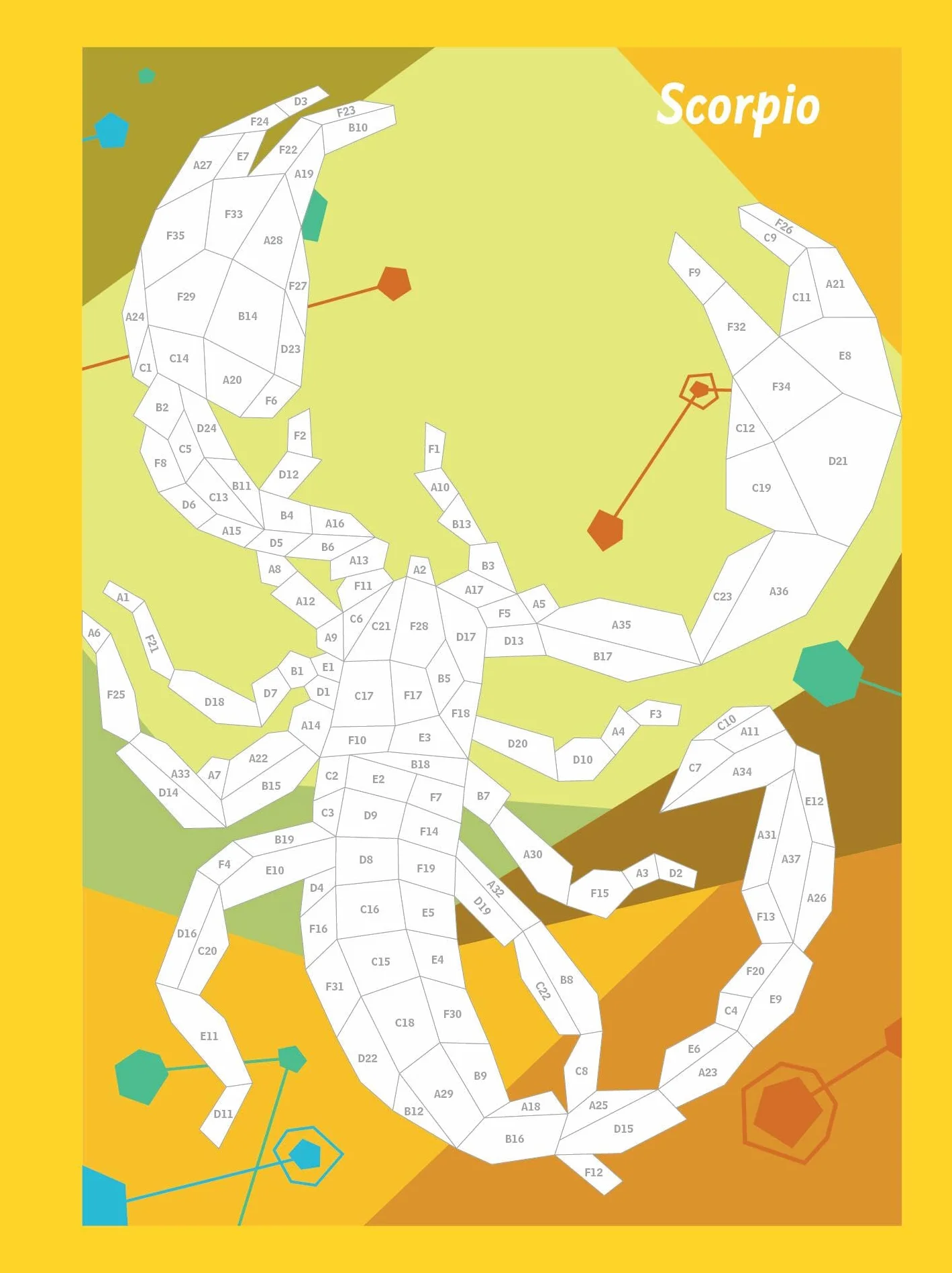 Zodiac: Create All 12 Zodiac Signs One Sticker at a Time